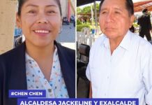 CHEN-CHEN: ALCALDESA JACKELINE Y EXALCALDE â€œTOMATITOâ€ MEDIDOS EN EL CAMPO EDILICIO