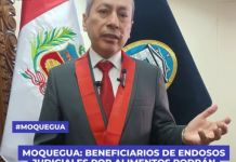 MOQUEGUA: BENEFICIARIOS DE ENDOSOS JUDICIALES POR ALIMENTOS PODRÃN COBRARLOS CON MAYOR CELERIDAD