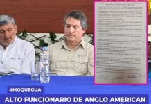 MOQUEGUA: ALTO FUNCIONARIO DE ANGLO AMERICAN LLEGÃ“ A MOQUEGUA Y FIRMÃ“ COMPROMISOS CON AGRICULTORES