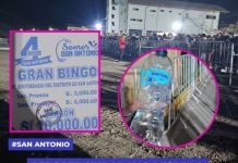 SAN ANTONIO: NO DEJAN INGRESAR NI EL AGUA
