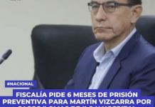 FISCALÃA PIDE 6 MESES DE PRISIÃ“N PREVENTIVA PARA MARTÃN VIZCARRA POR CASOS â€˜LOMAS DE ILO Y HOSPITAL REGIONAL DE MOQUEGUAâ€™
