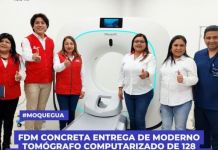 MOQUEGUA: FDM CONCRETA ENTREGA DE MODERNO TOMÃ“GRAFO COMPUTARIZADO DE 128 CORTES CON TECNOLOGÃA DE INTELIGENCIA ARTIFICIAL