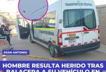 SAN ANTONIO: HOMBRE RESULTA HERIDO TRAS IMPACTO DE BALA