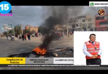 SUTRAN ADVIERTE CONSECUENCIAS POR BLOQUEOS EN CARRETERAS