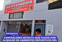 MOQUEGUA: CONTRALORÃA DETECTA QUE PAGOS POR ALQUILER DE AMBIENTES DEPORTIVOS DEL COLEGIO SIMÃ“N BOLÃVAR NO FUERON REGISTRADOS