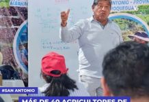 SAN ANTONIO: MÃS DE 40 AGRICULTORES SE CAPACITAN