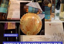 MOQUEGUA: ORGULLO MOQUEGUANO, BODEGA â€œLA GRAN CEPAâ€ TRIUNFA EN EL SALÃ“N DEL VINO PERUANO.