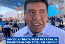 MOQUEGUA: INICIÃ“ LA CUENTA REGRESIVA PARA LA TRANSFORMACIÃ“N TOTAL DEL COLEGIO MANUEL C. DE LA TORRE.