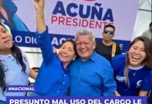 NACIONAL: PRESUNTO MAL USO DEL CARGO LE PASA FACTURA AL â€œWAYKI ACUÃ‘Aâ€.