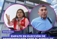 MOQUEGUA: EMPATE EN ELECCIÃ“N DE REPRESENTANTE ANTE EL FONDO DE DESARROLLO MOQUEGUA.