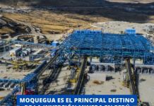 MOQUEGUA: MOQUEGUA ES EL PRINCIPAL DESTINO DE LA INVERSIÃ“N MINERA EN PERÃš.