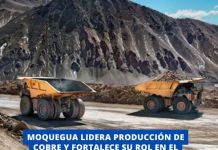 MOQUEGUA: MOQUEGUA LIDERA PRODUCCIÃ“N DE COBRE Y FORTALECE SU ROL EN EL DESARROLLO MINERO DEL PAÃS.