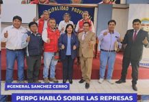 GENERAL SÃNCHEZ CERRO PERPG HABLÃ“ SOBRE LAS REPRESAS DE CORALAQUE, CUTURI Y TAMBILLO.