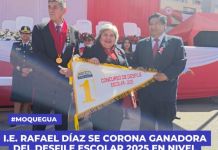 MOQUEGUA: I.E. RAFAEL DÃAZ SE CORONA GANADORA DEL DESFILE ESCOLAR 2025 EN NIVEL PRIMARIA.