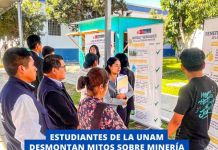MOQUEGUA: ESTUDIANTES DE LA UNAM DESMONTAN MITOS SOBRE MINERÃA EN JORNADA EDUCATIVA DEL MINEM.
