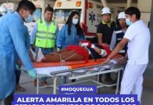MOQUEGUA: ALERTA AMARILLA EN TODOS LOS ESTABLECIMIENTOS DE SALUD POR FIESTAS PATRIAS.
