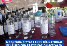 MOQUEGUA: MOQUEGUA DESTACA EN EL DÃA NACIONAL DEL PISCO CON PARTICIPACIÃ“N ACTIVA EN LA CADENA PRODUCTIVA.