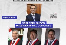 NACIONAL: JOSÃ‰ JERÃ ES ELEGIDO PRESIDENTE DEL CONGRESO 2025-2026.