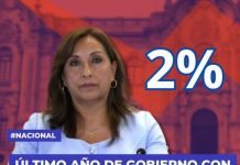 NACIONAL: ÃšLTIMO AÃ‘O DE GOBIERNO CON APROBACIÃ“N MÃNIMA.