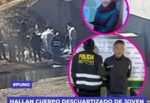 PUNO: HALLAN CUERPO DESCUARTIZADO DE JOVEN DESAPARECIDA EN PUNO Y PRINCIPAL SOSPECHOSO SE SUICIDA EN SU CELDA.