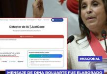 NACIONAL: MENSAJE DE DINA BOLUARTE FUE ELABORADO CON INTELIGENCIA ARTIFICIAL, SEGÃšN VERIFICADORES DE IA.