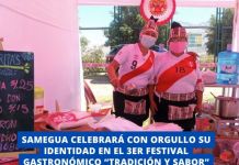 SAMEGUA: SAMEGUA CELEBRARÃ CON ORGULLO SU IDENTIDAD EN EL 3ER FESTIVAL GASTRONÃ“MICO â€œTRADICIÃ“N Y SABORâ€ ESTE 2 DE AGOSTO.