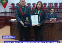 MOQUEGUA: YENY MATILDE APARICIO COLQUE JURAMENTA COMO NUEVA REGIDORA DEL CONCEJO PROVINCIAL DE MARISCAL NIETO.