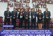 MOQUEGUA: Â¿CONOCE USTED A SUS REGIDORES? ESTE ES EL ACTUAL CONCEJO MUNICIPAL DE MARISCAL NIETO.