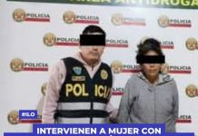 ILO: INTERVIENEN A MUJER CON REQUISITORIA POR TRÃFICO DE DROGAS EN ILO.
