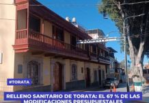 TORATA: RELLENO SANITARIO DE TORATA: EL 67 % DE LAS MODIFICACIONES PRESUPUESTALES CORRESPONDEN A GESTIONES ANTERIORES (2015â€“2018 Y 2019â€“2022).