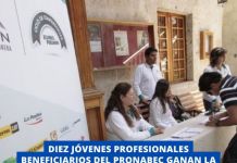 DIEZ JÃ“VENES PROFESIONALES BENEFICIARIOS DEL PRONABEC GANAN LA BECA PERUMIN 2025