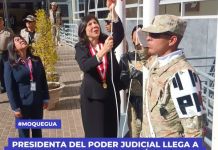 MOQUEGUA: PRESIDENTA DEL PODER JUDICIAL INAUGURA OBRAS EN LA CORTE SUPERIOR