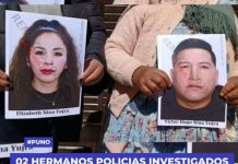 PUNO: 02 HERMANOS POLICIAS INVESTIGADOSPOR ASALTAR CASAS EN JULIACA-PUNO.