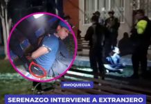 MOQUEGUA: SERENAZGO INTERVIENE A EXTRANJERO ACUSADO DE ROBO CON ARMA BLANCA EN MOQUEGUA.