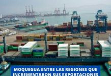 MOQUEGUA: MOQUEGUA ENTRE LAS REGIONES QUE INCREMENTARON SUS EXPORTACIONES EN EL PRIMER SEMESTRE DEL 2025.