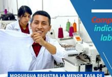 MOQUEGUA: MOQUEGUA REGISTRA LA MENOR TASA DE EMPLEO INFORMAL DEL PAÃS, SEGÃšN EL INEI.