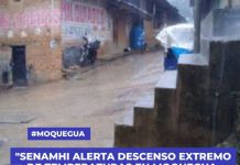 MOQUEGUA: "SENAMHI ALERTA DESCENSO EXTREMO DE TEMPERATURAS EN MOQUEGUA: HASTA -17 Â°C".