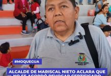 MOQUEGUA: ALCALDE DE MARISCAL NIETO ACLARA QUE NO SE ACORDÃ“ REVOCAR CERTIFICADO AMBIENTAL DE HUATIPUKA.