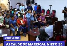MOQUEGUA: ALCALDE DE MARISCAL NIETO SE COMPROMETE CON SAN PANCHO