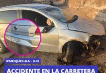 MOQUEGUA: ACCIDENTE EN LA CARRETERA MOQUEGUA – ILO