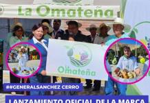GENERAL SANCHEZ CERRO: LANZAMIENTO OFICIAL DE LA MARCA COLECTIVA “LA OMATEÑA”