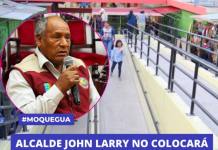 MOQUEGUA: ALCALDE JOHN LARRY NO COLOCARÁ LA PRIMERA PIEDRA EN EL MERCADO CENTRAL