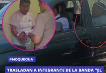 MOQUEGUA: TRASLADAN A INTEGRANTE DE LA BANDA "EL KIKE" HERIDO EN BALACERA CON LA POLICÍA