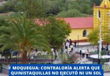 MOQUEGUA: CONTRALORÍA ALERTA QUE QUINISTAQUILLAS NO EJECUTÓ NI UN SOL DEL VASO DE LECHE