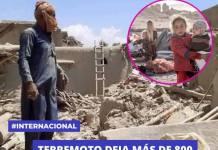 TERREMOTO DEJA MÁS DE 800 MUERTOS EN AFGANISTÁN