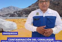 MOQUEGUA: CONTAMINACIÓN DEL CORALAQUE, TRIBUNAL CONSTITUCIONAL DECIDIRÁ QUIÉN ASUME LA REMEDIACIÓN