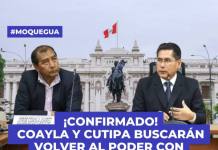 MOQUEGUA: COAYLA Y CUTIPA BUSCARÁN VOLVER AL PODER CON “JUNTOS POR EL PERÚ”