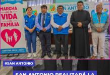 SAN ANTONIO: SE REALIZARÁ LA “MARCHA POR LA VIDA Y LA FAMILIA” EN EL DISTRITO
