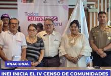 INEI INICIA EL IV CENSO DE COMUNIDADES INDÍGENAS EN TODO EL PAÍS INEI INICIA EL IV CENSO DE COMUNIDADES INDÍGENAS EN TODO EL PAÍS