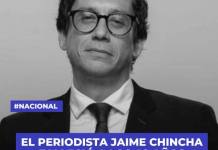 EL PERIODISTA JAIME CHINCHA FALLECIÓ A LOS 48 AÑOS EL PERIODISTA JAIME CHINCHA FALLECIÓ A LOS 48 AÑOS